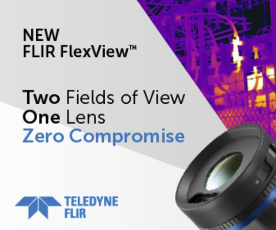 Flir FlexView Dual Lense Thermal imaging Camera Lens